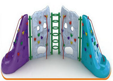 Light Weight Childrens Rock Climbing Wall For Amusement Park Easy To Install