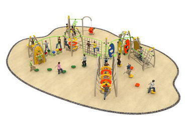 Commercial Grade Kids Rope Playground Equipment High Security KP-K005