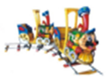 Small Kids Ride On Train And Track , Toy Riding Train On Track For Preschool