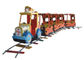 Large Capacity Outdoor Riding Train Set , Childrens Ride On Train In Theme Park